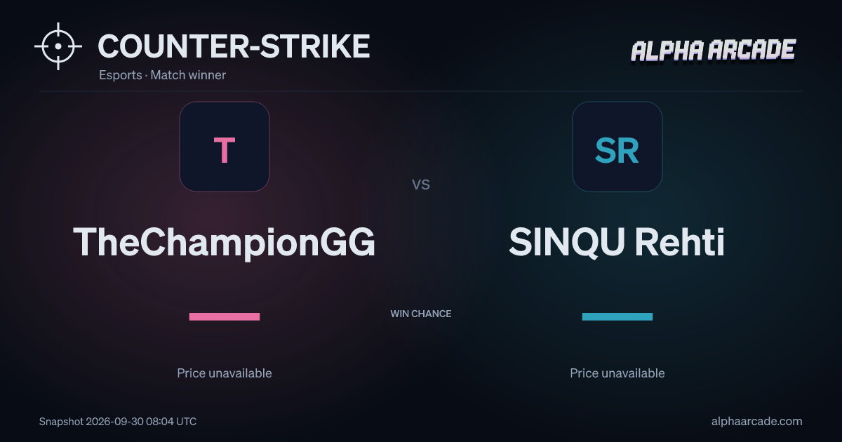COUNTER-STRIKE: TheChampionGG — / SINQU Rehti —