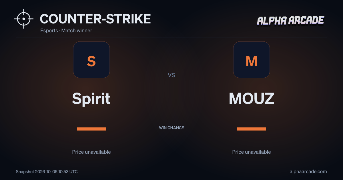 COUNTER-STRIKE: Spirit — / MOUZ —