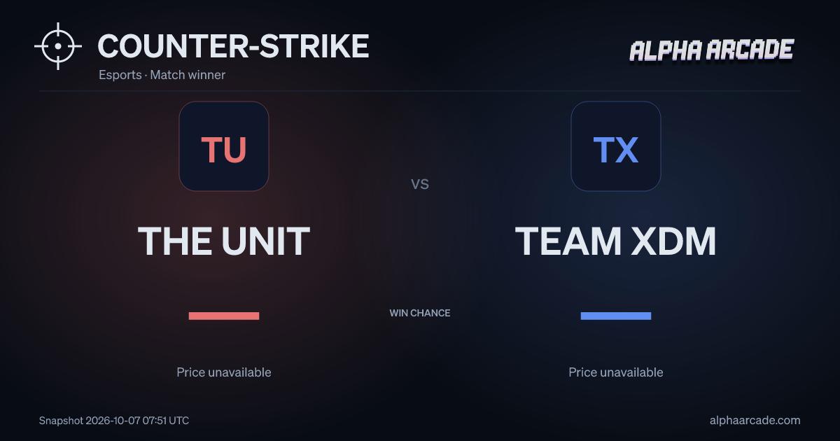 COUNTER-STRIKE: THE UNIT — / TEAM XDM —