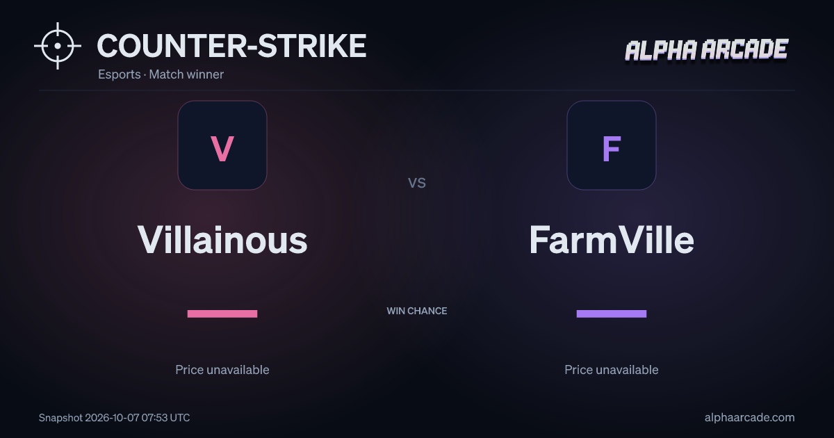 COUNTER-STRIKE: Villainous — / FarmVille —