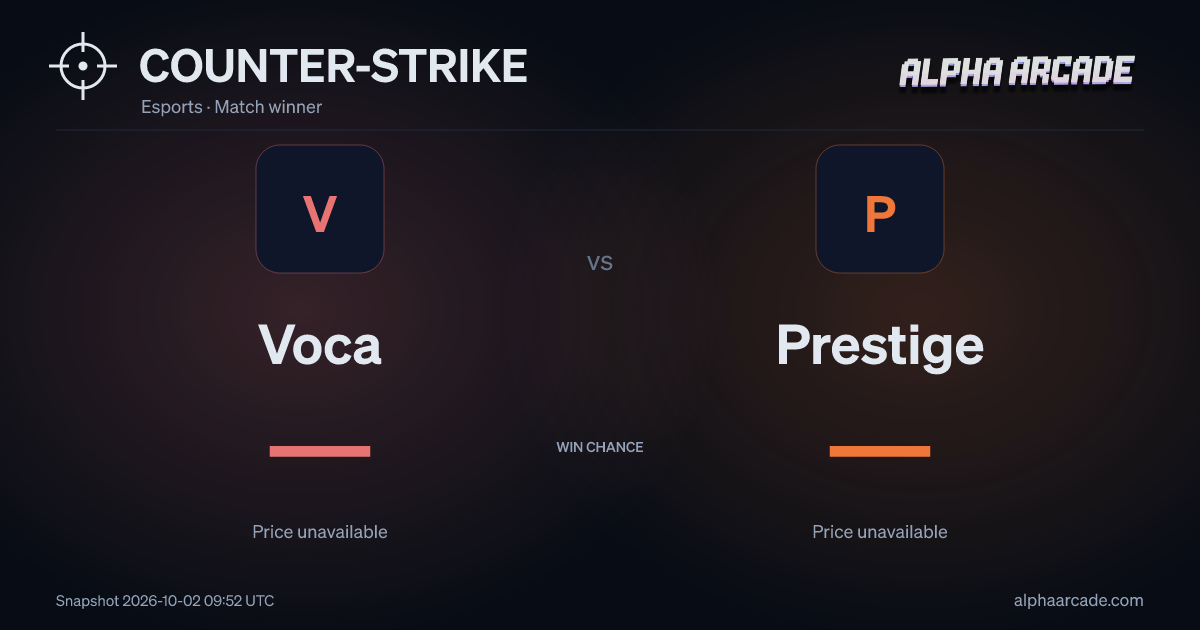 COUNTER-STRIKE: Voca — / Prestige —