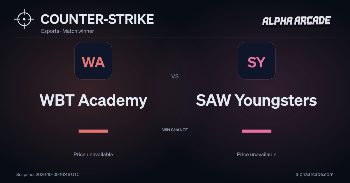 COUNTER-STRIKE: WBT Academy — / SAW Youngsters —