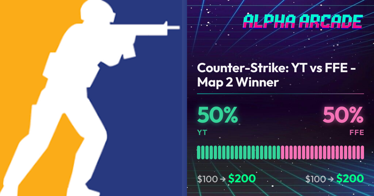 YES 50% / NO 50%