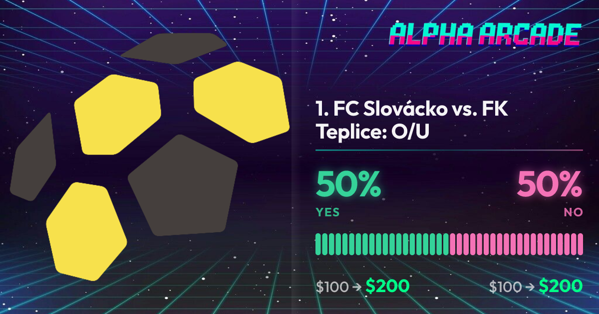 YES 50% / NO 50%