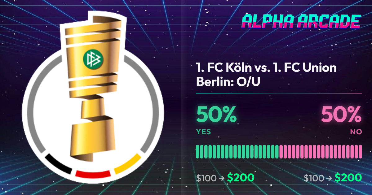 YES 50% / NO 50%