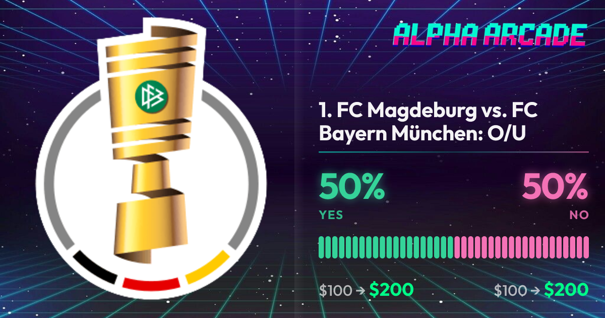 YES 50% / NO 50%