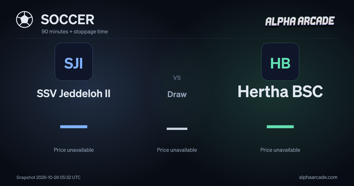 SOCCER: SSV Jeddeloh II — / Draw — / Hertha BSC —