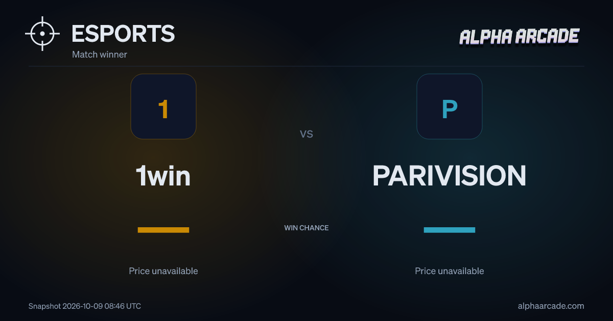 ESPORTS: 1win — / PARIVISION —