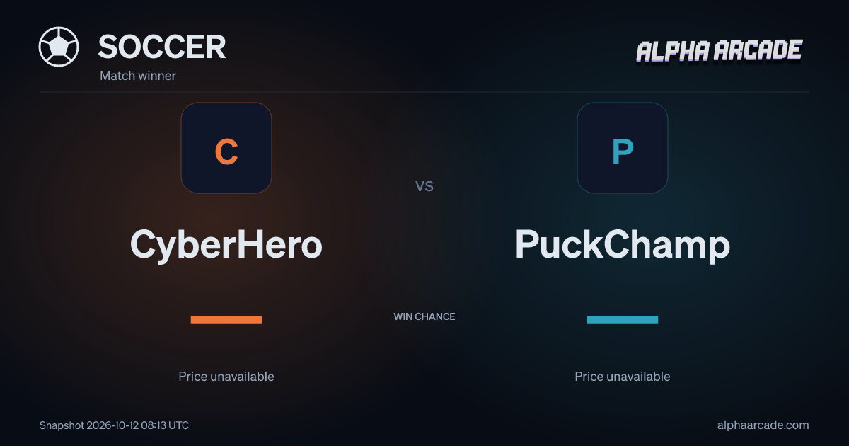 SOCCER: CyberHero — / PuckChamp —