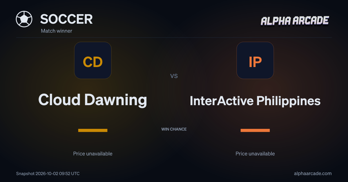 SOCCER: Cloud Dawning — / InterActive Philippines —