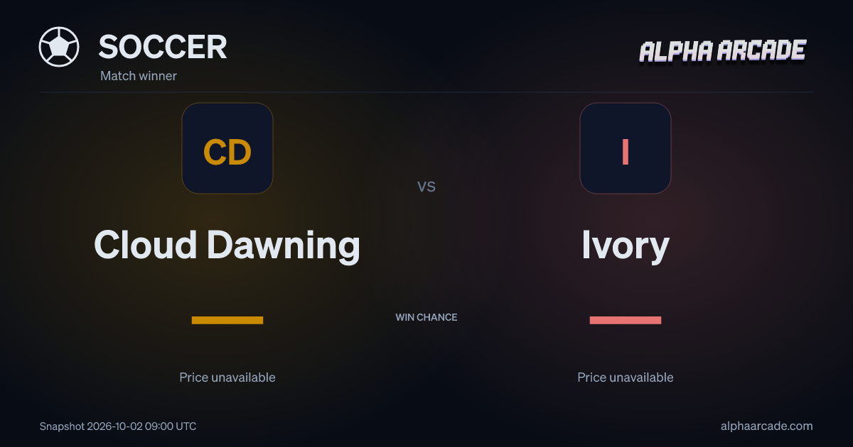 SOCCER: Cloud Dawning — / Ivory —