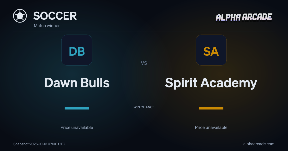 SOCCER: Dawn Bulls — / Spirit Academy —