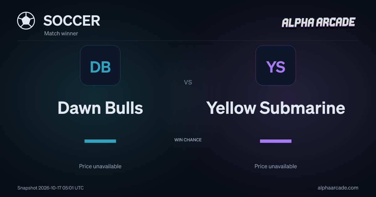 SOCCER: Dawn Bulls — / Yellow Submarine —