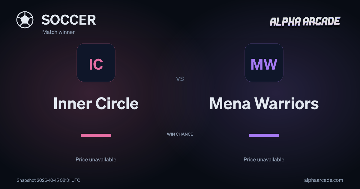 SOCCER: Inner Circle — / Mena Warriors —