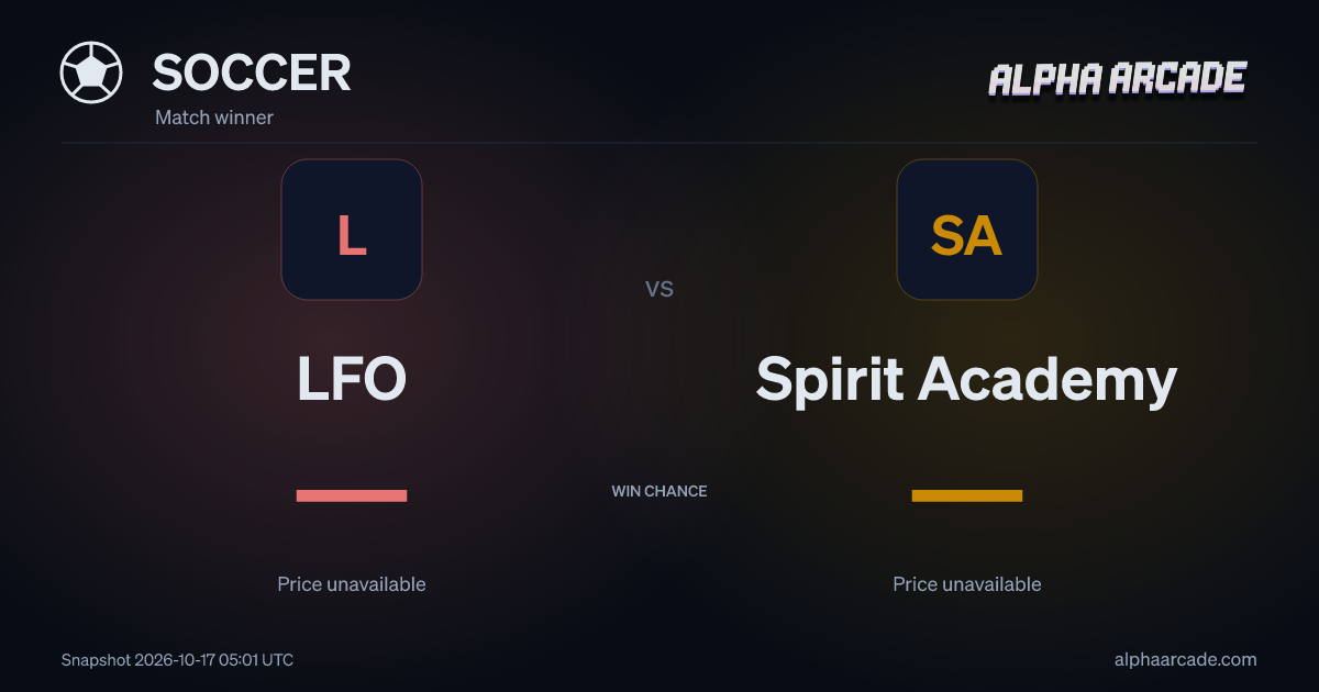 SOCCER: LFO — / Spirit Academy —