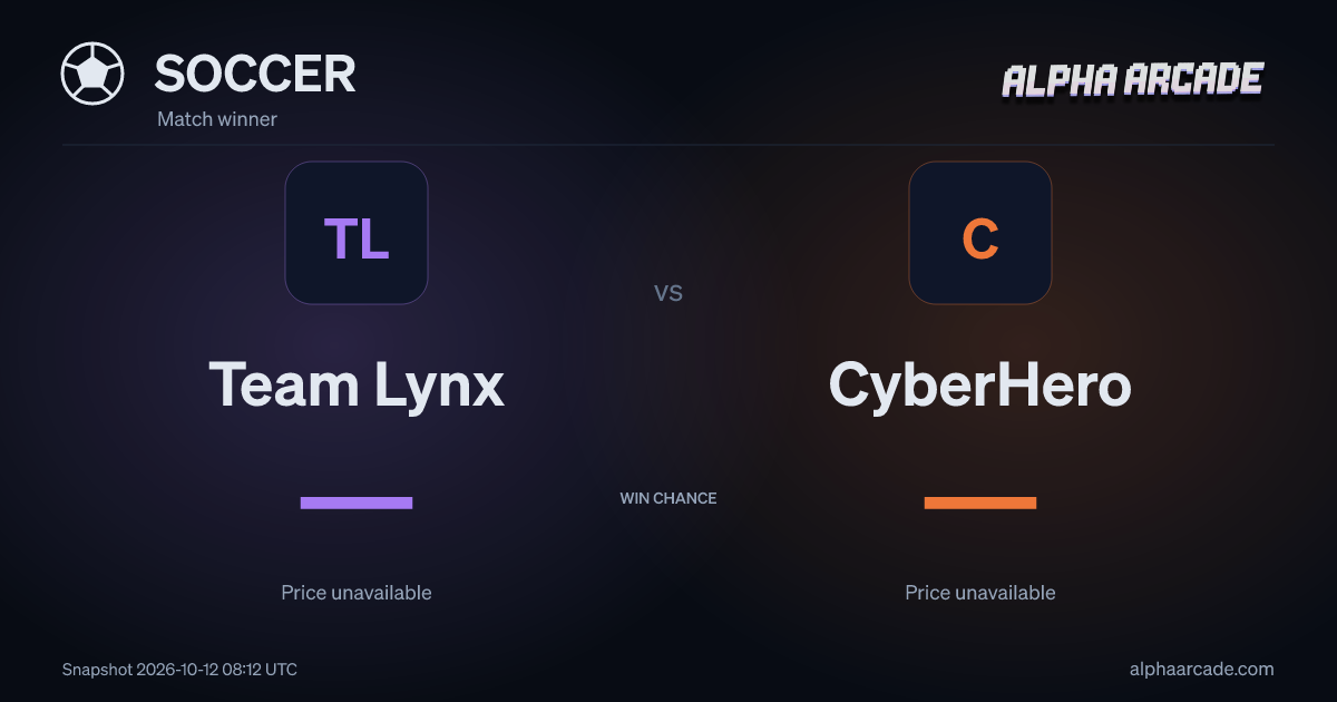 SOCCER: Team Lynx — / CyberHero —