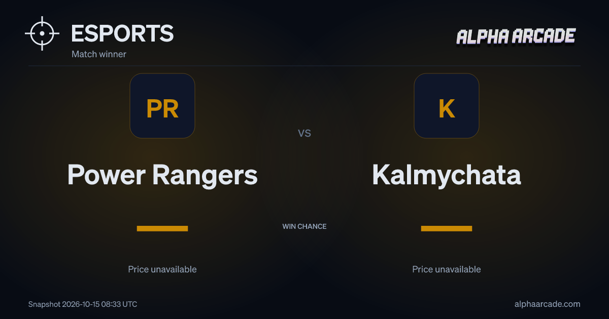 ESPORTS: Power Rangers — / Kalmychata —