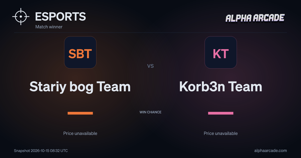 ESPORTS: Stariy bog Team — / Korb3n Team —