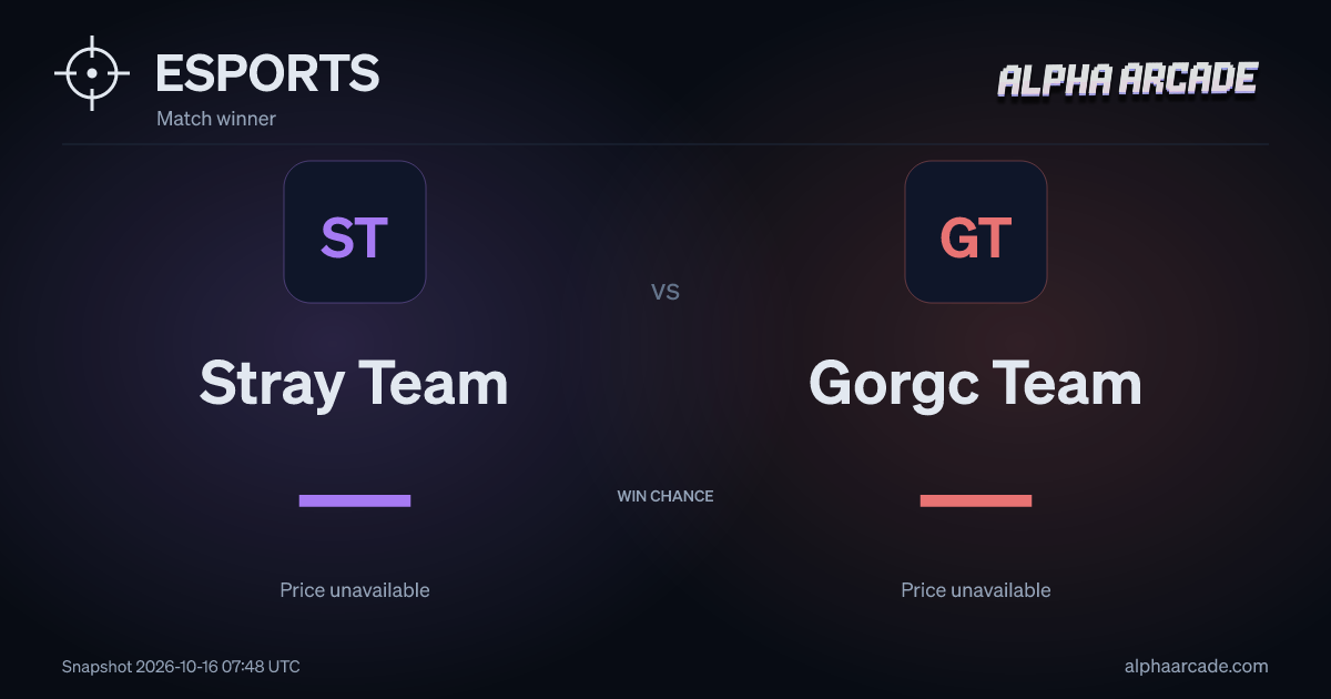 ESPORTS: Stray Team — / Gorgc Team —