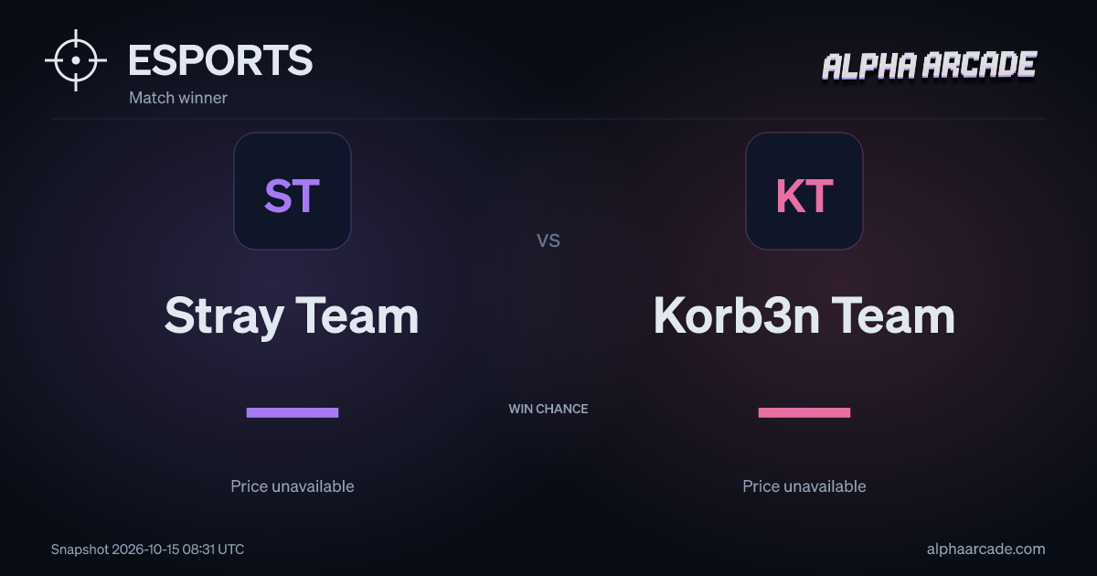 ESPORTS: Stray Team — / Korb3n Team —