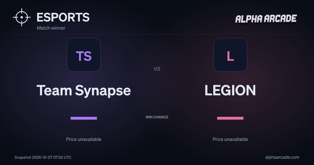 ESPORTS: Team Synapse — / LEGION —
