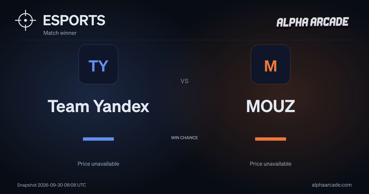 ESPORTS: Team Yandex — / MOUZ —