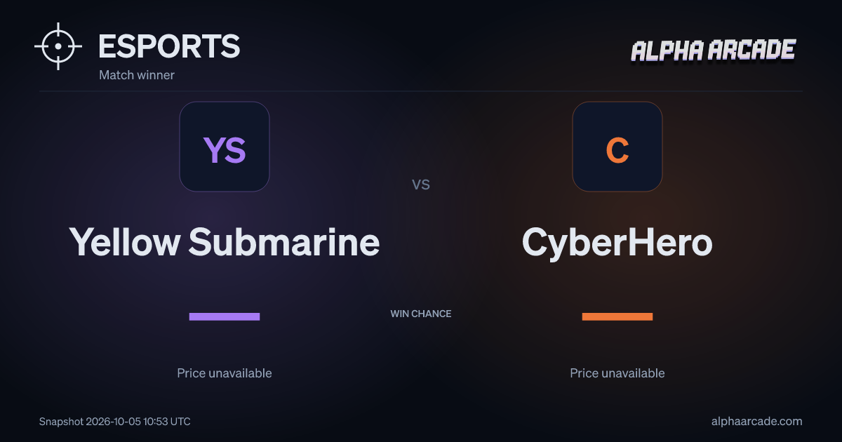 ESPORTS: Yellow Submarine — / CyberHero —
