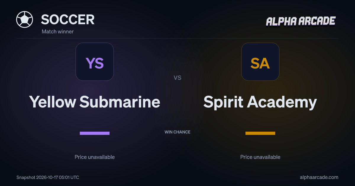 SOCCER: Yellow Submarine — / Spirit Academy —