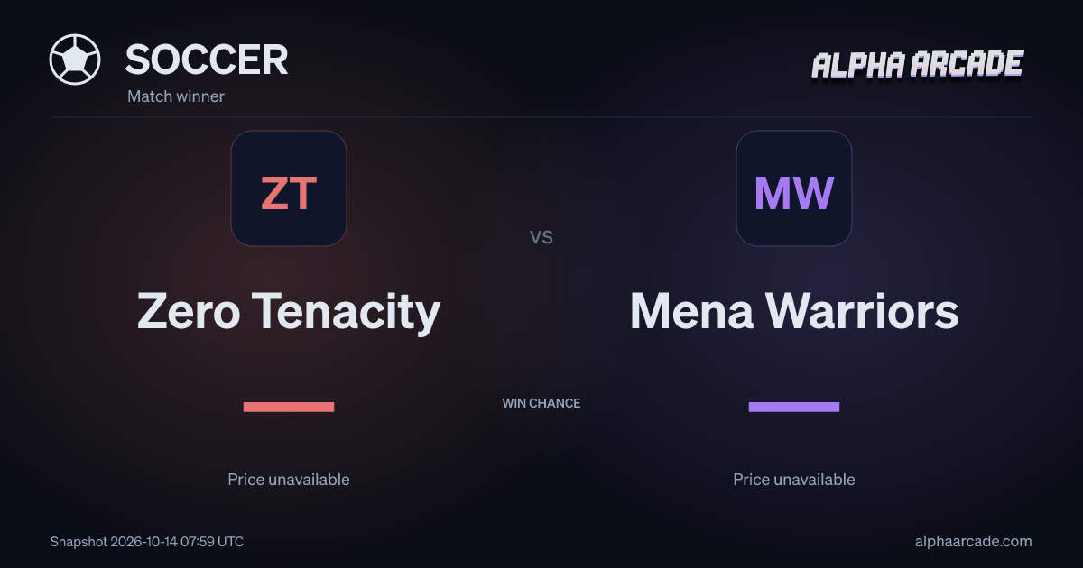 SOCCER: Zero Tenacity — / Mena Warriors —