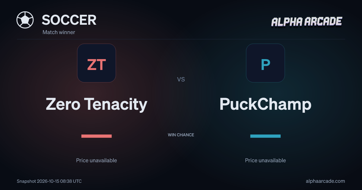 SOCCER: Zero Tenacity — / PuckChamp —