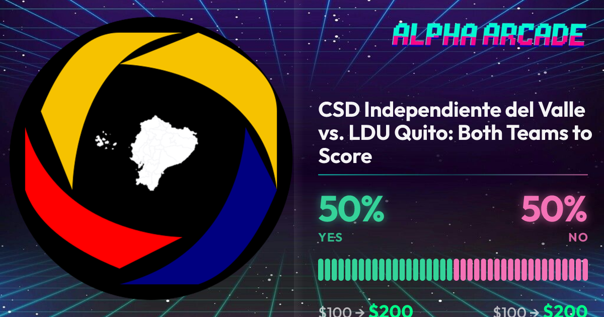 YES 50% / NO 50%