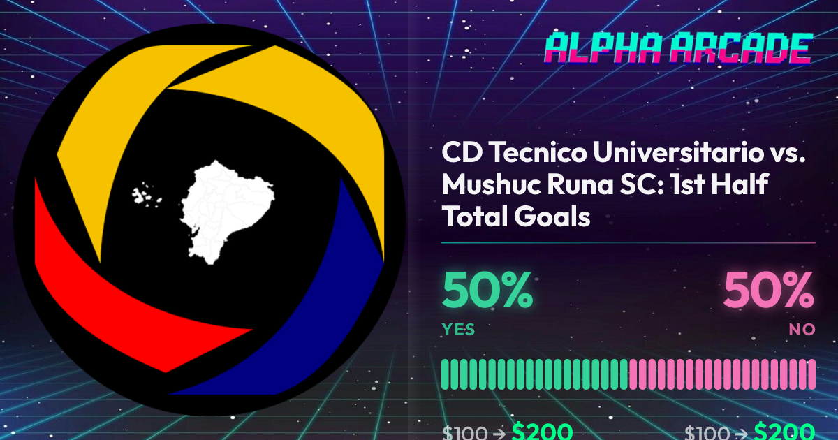 YES 50% / NO 50%