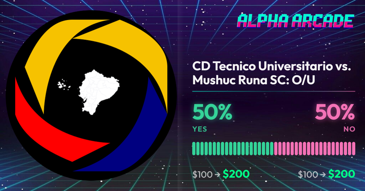 YES 50% / NO 50%