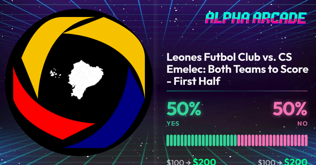 YES 50% / NO 50%