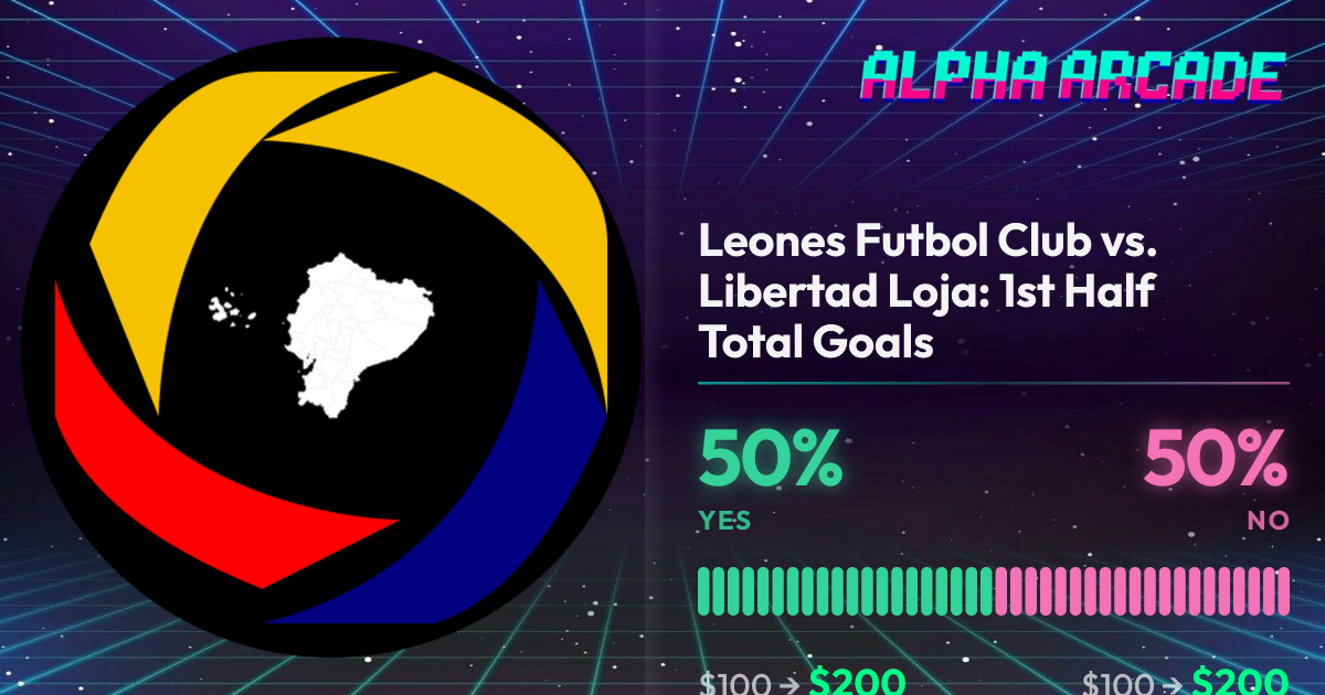 YES 50% / NO 50%