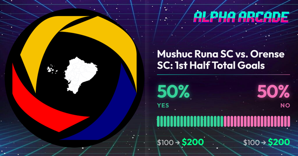 YES 50% / NO 50%