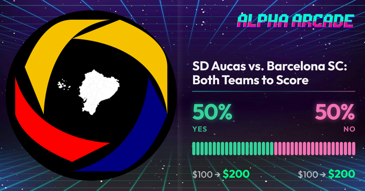 YES 50% / NO 50%