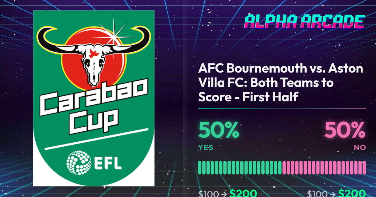 YES 50% / NO 50%