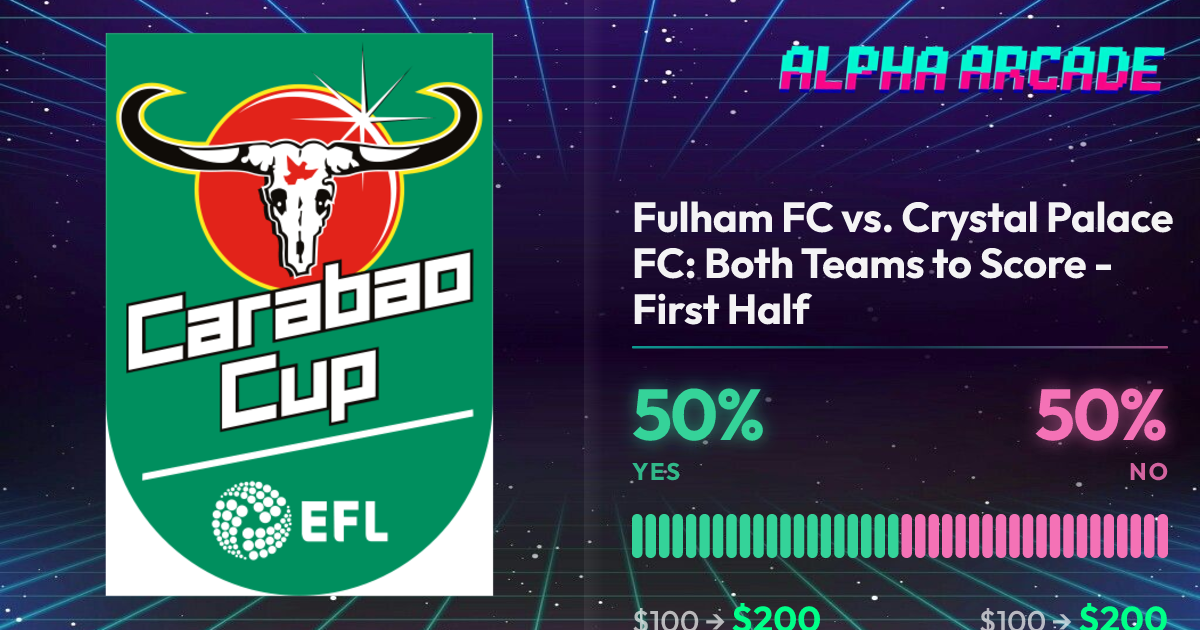 YES 50% / NO 50%