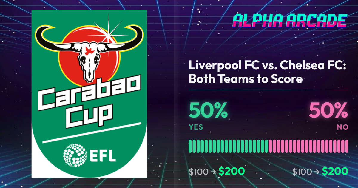 YES 50% / NO 50%