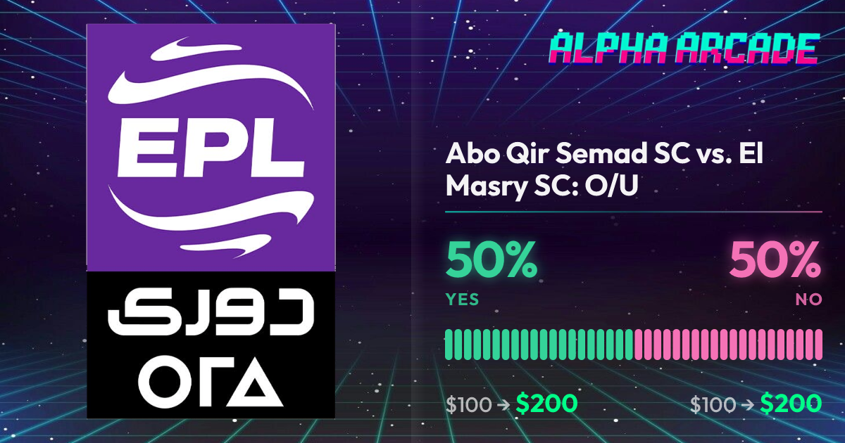 YES 50% / NO 50%