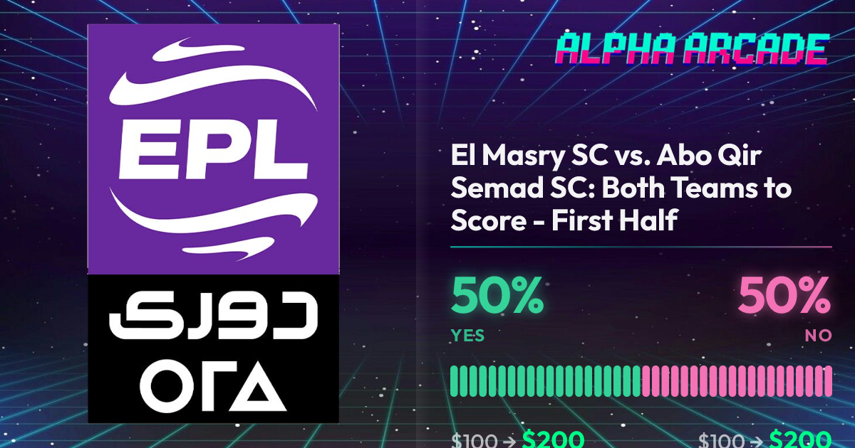YES 50% / NO 50%