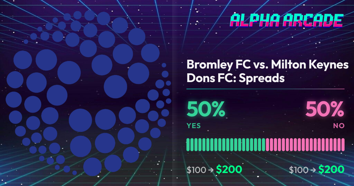 YES 50% / NO 50%