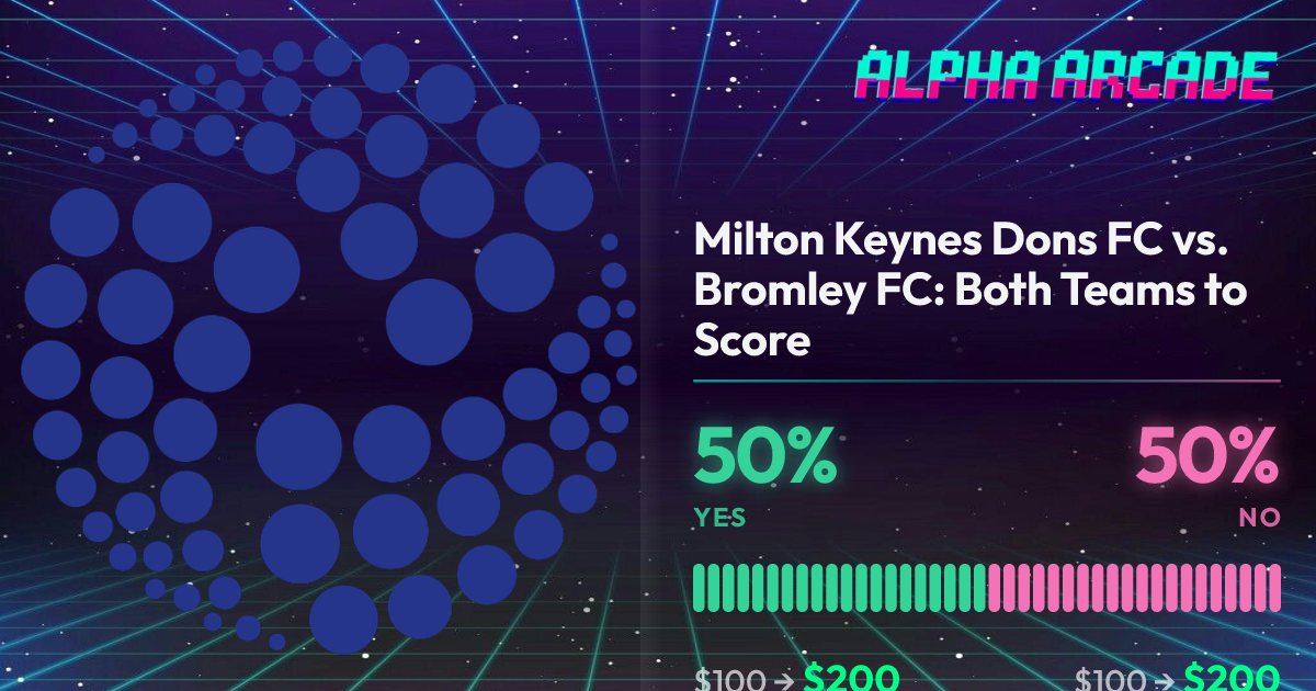 YES 50% / NO 50%