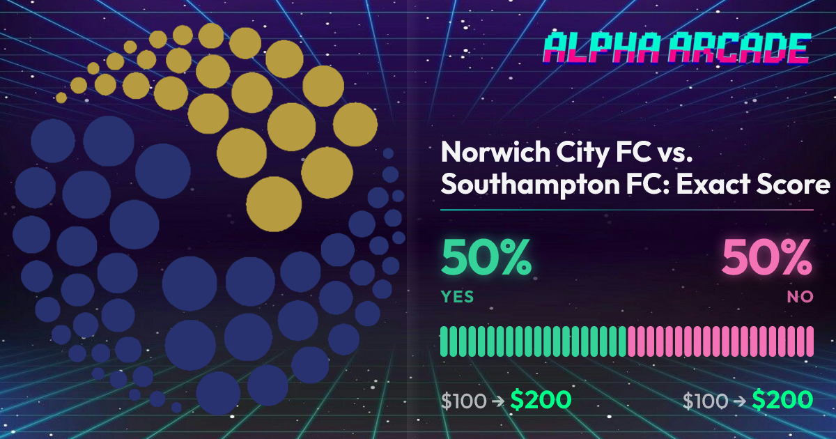 YES 50% / NO 50%