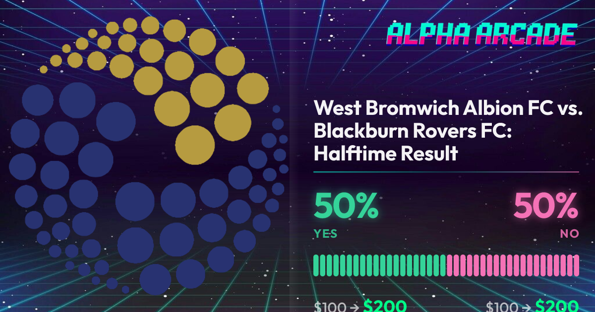 YES 50% / NO 50%