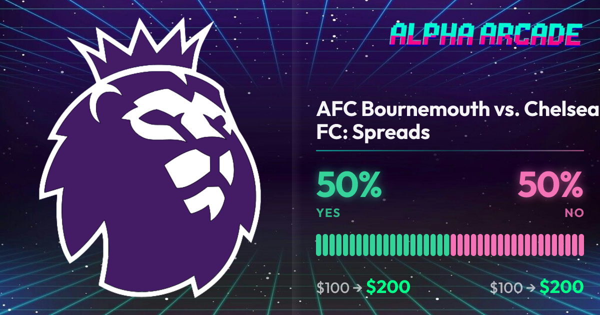 YES 50% / NO 50%