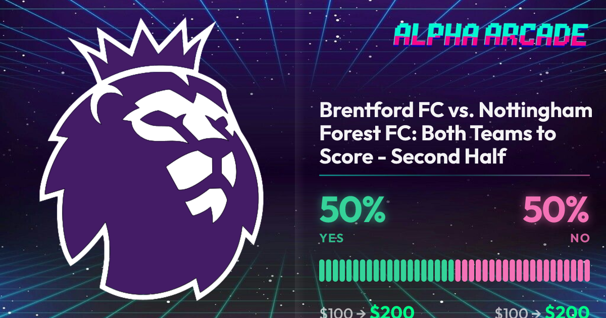 YES 50% / NO 50%