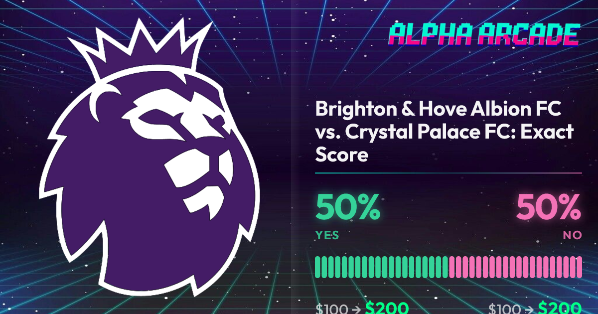 YES 50% / NO 50%