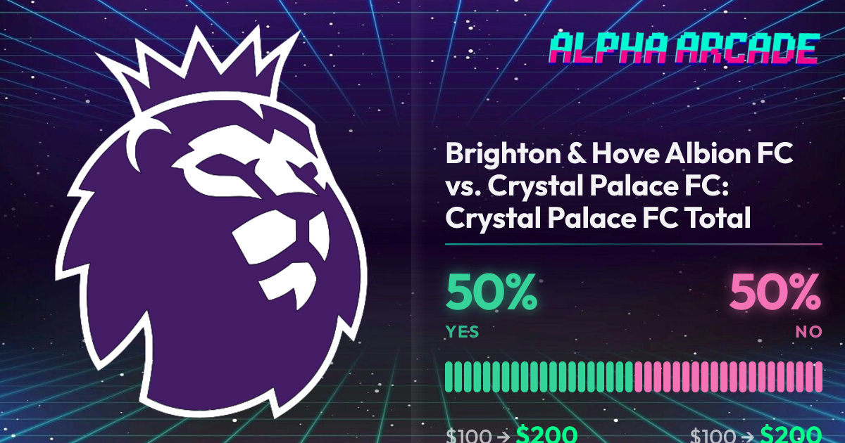 YES 50% / NO 50%